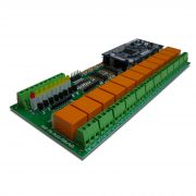 Internet/Ethernet 12 Channel I/O Relay Module (Board) - IP, SNMP, Web