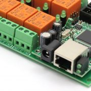 SNMP 8 Relay Module for Temperature Measurement LM35DZ