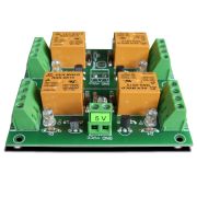 4 Relay Way Output Module (Board) for your PIC, AVR Project - 5V