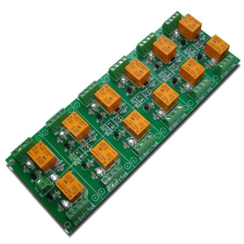 12 Relay Way Output Module (Board) for your PIC, AVR Project - 12V