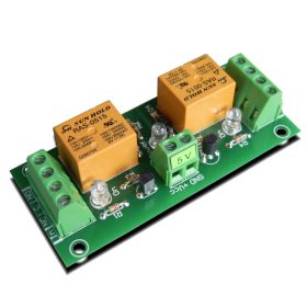 2 Relay Way Output Module (Board) for your PIC, AVR Project - 5V