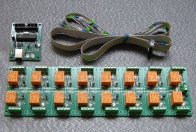 USB 16 Channel Relay Module - RS232 Controlled, 12V - ver.1