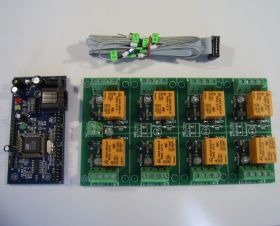 Internet/Ethernet Eight Channel Relay Board - ver.1