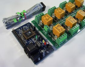 Internet/Ethernet Eight Channel Relay Board - ver.1