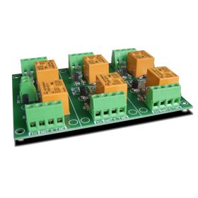 6 Relay Way Output Module (Board) for your PIC, AVR Project - 5V
