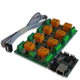 Internet/Ethernet Eight Channel Relay Board - ver.2