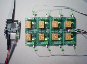 Internet/Ethernet Eight Channel Relay Board - ver.2