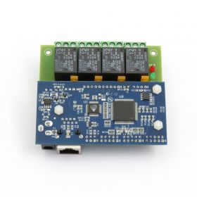 Internet/Ethernet Four Channel Relay Board
