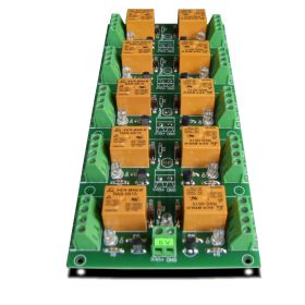 10 Relay Way Output Module (Board) for your PIC, AVR Project - 5V