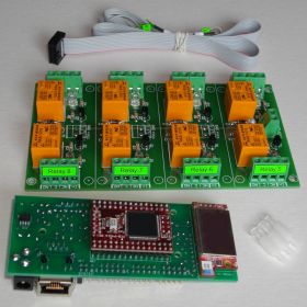Wi-Fi IEEE 802.11 b/g Eight Channel Relay Board