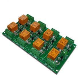 8 Relay Way Output Module (Board) for your PIC, AVR Project - 12V