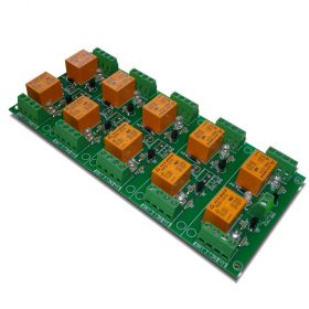 10 Relay Way Output Module (Board) for your PIC, AVR Project - 12V
