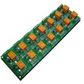 14 Relay Way Output Module (Board) for your PIC, AVR Project - 12V