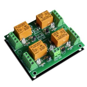 4 Relay Way Output Module (Board) for your PIC, AVR Project - 24V