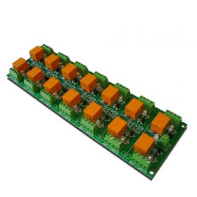 14 Relay Way Output Module (Board) for your PIC, AVR Project - 12V